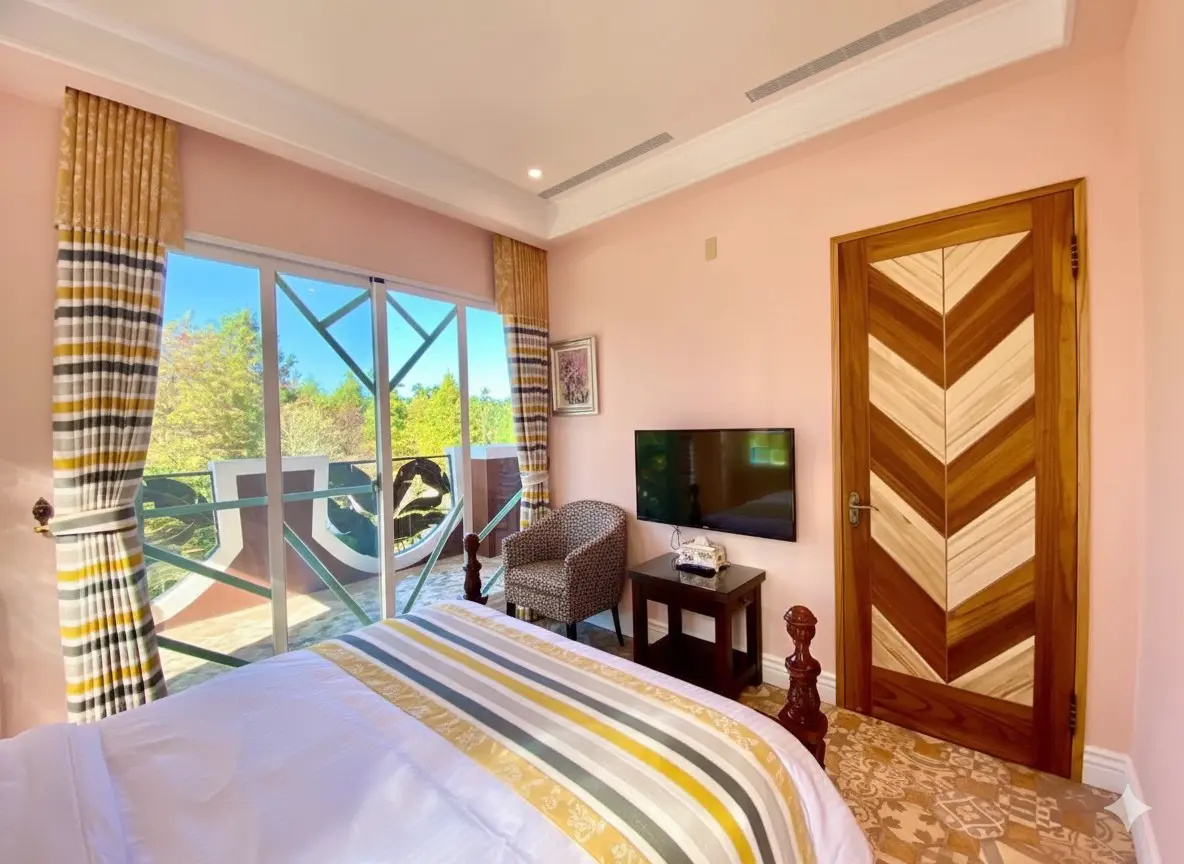 花園景觀四人房