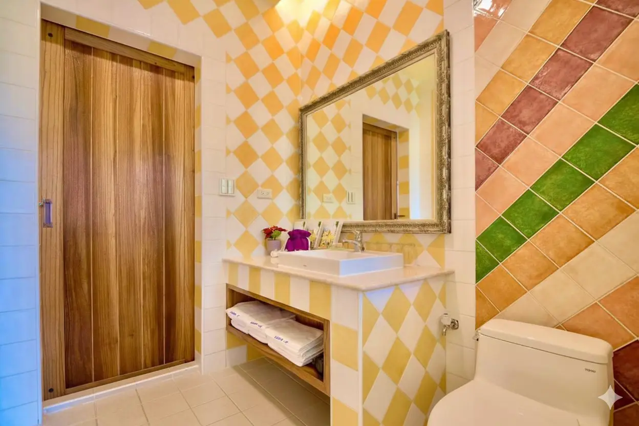 花園景觀四人房