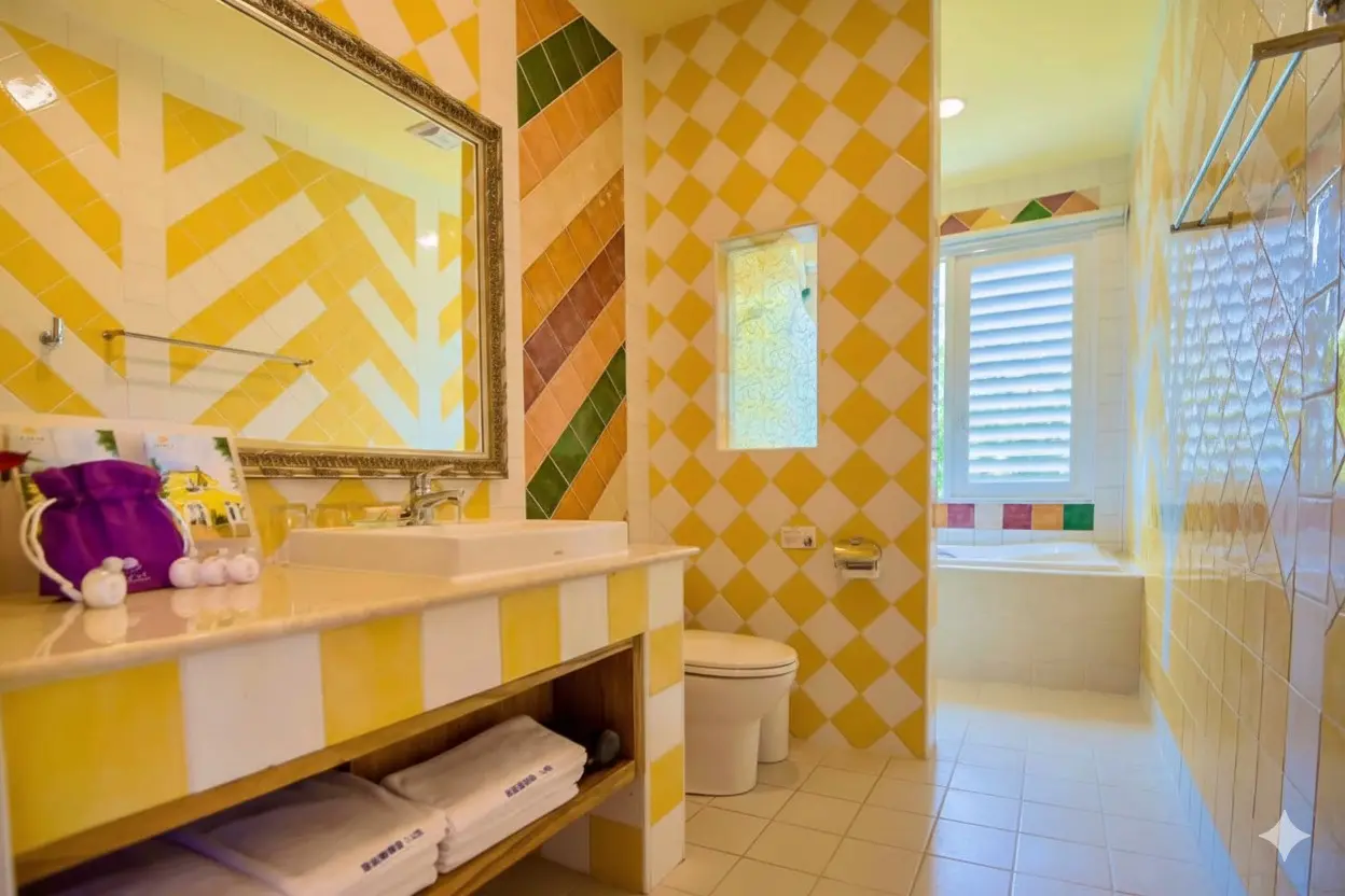 花園景觀四人房