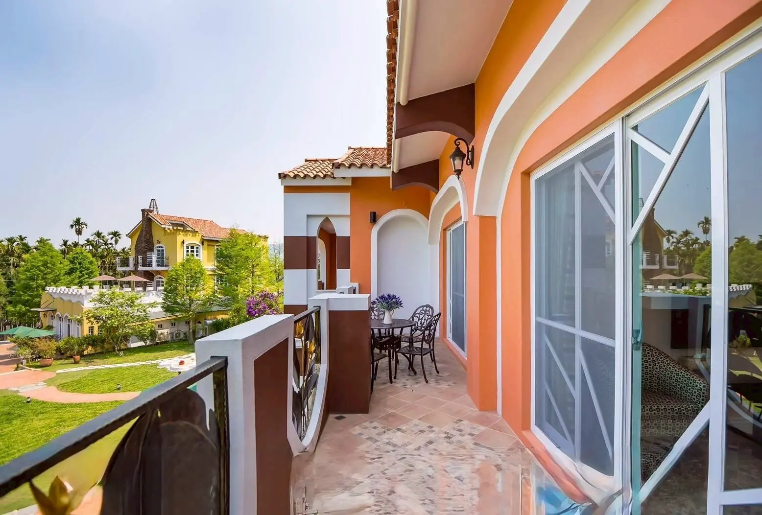 花園景觀四人房