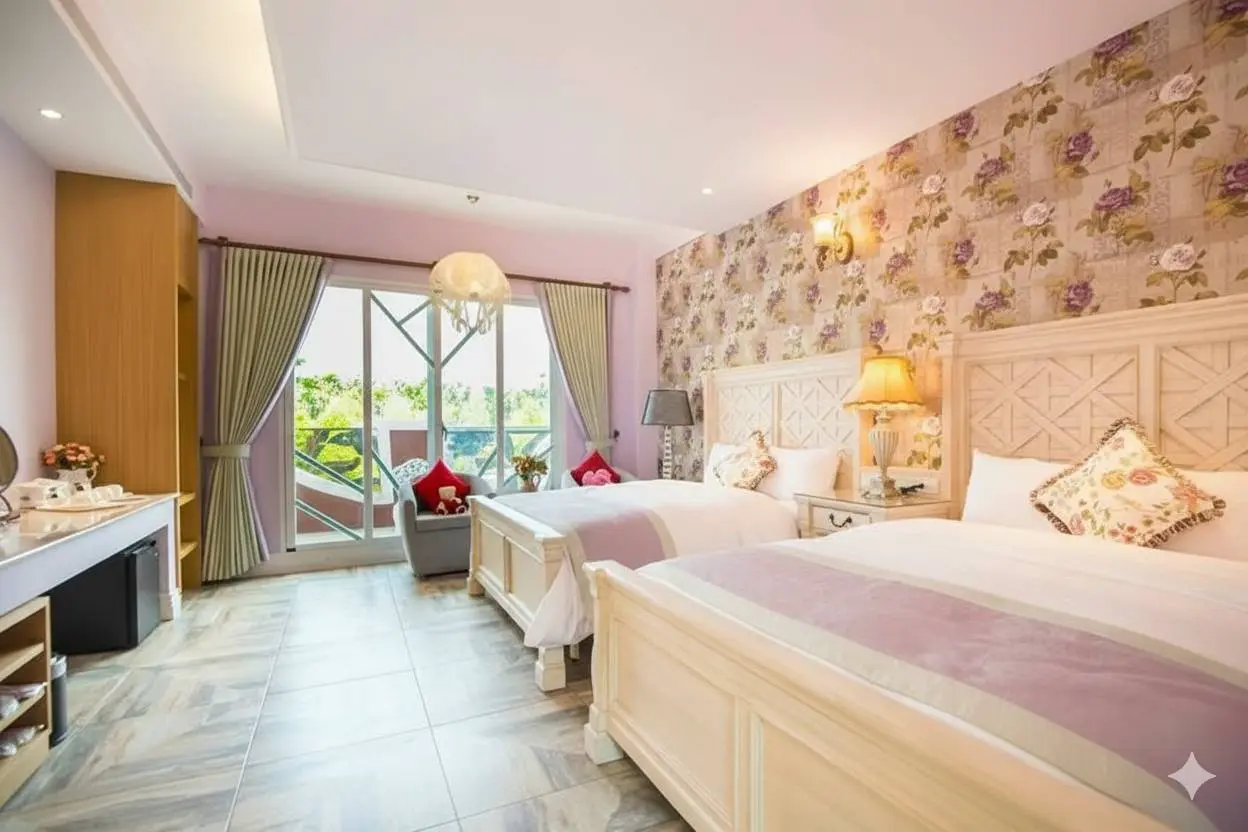 花園景觀六人房